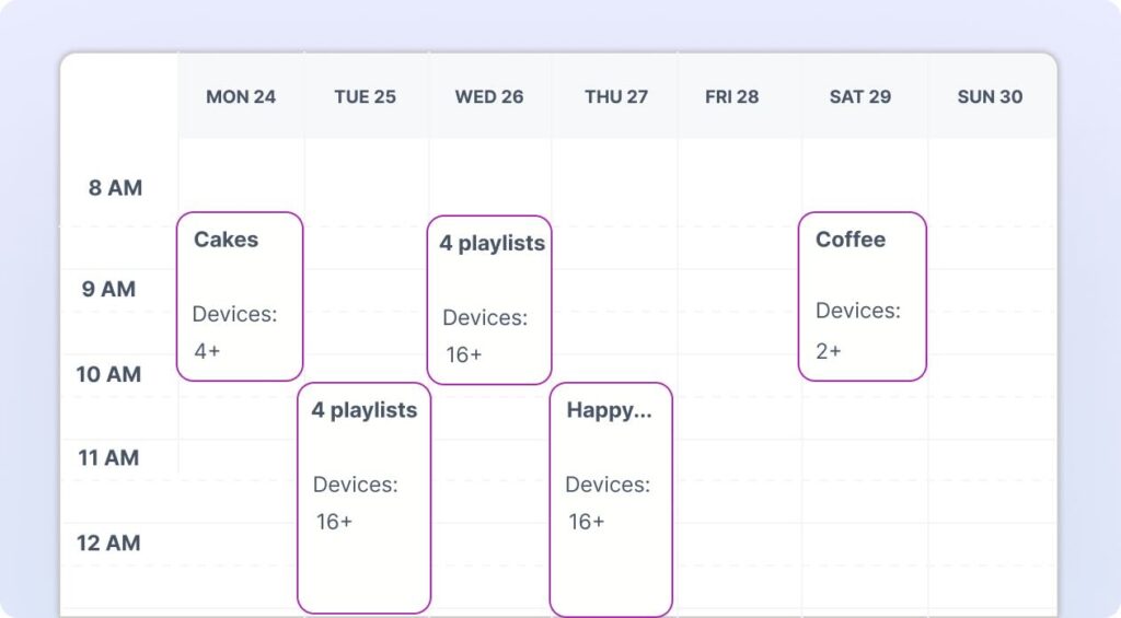 LG webOS digital signage dashboard
