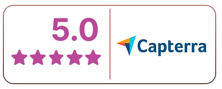 BuzzBlender Capterra rating 5 stars digital signage software