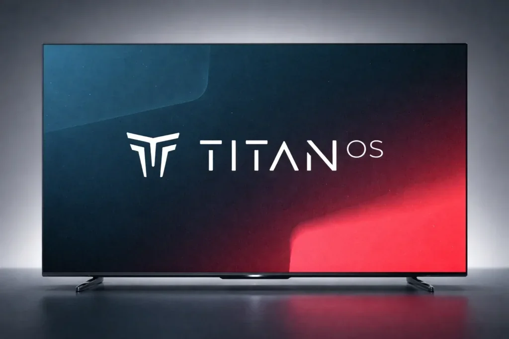 Titan os smart tv screen for digital signage