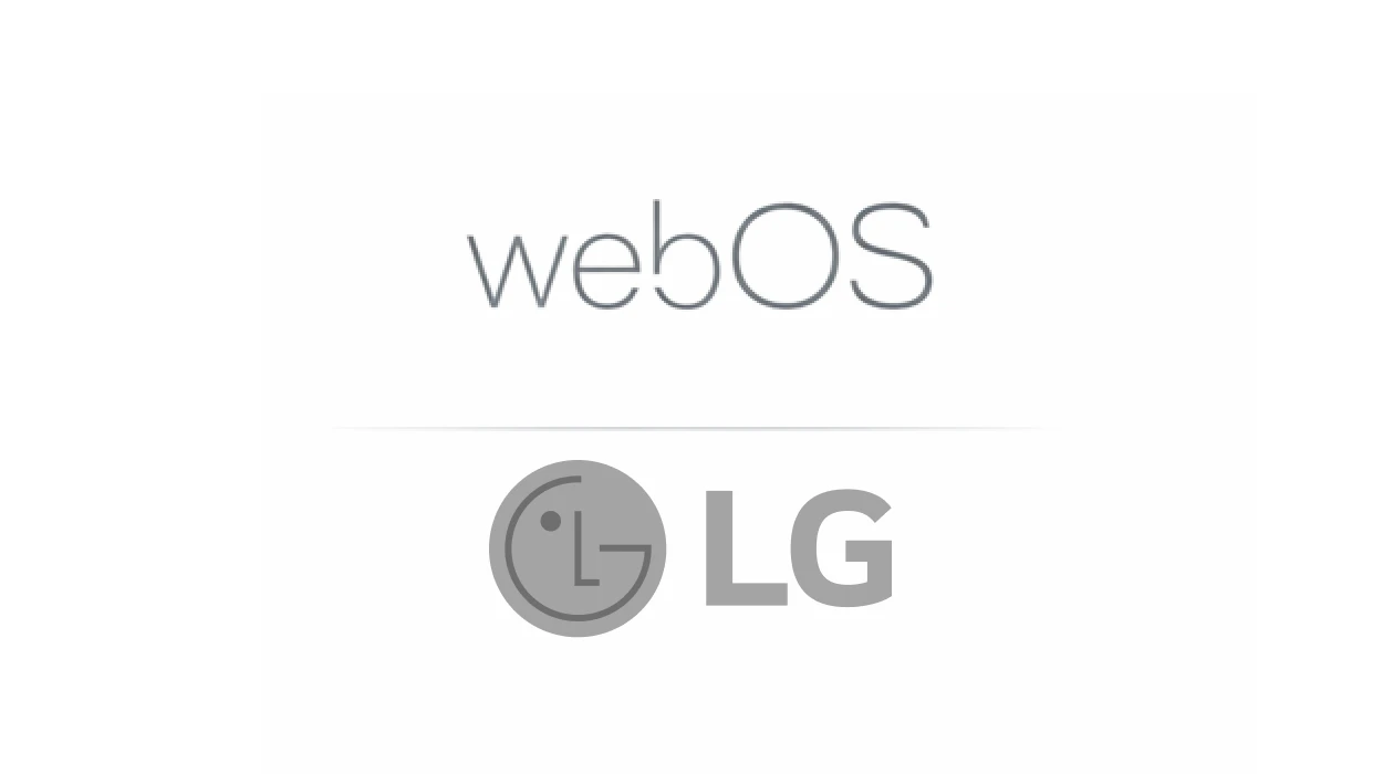 LG webOS smart TV platform logo compatibility