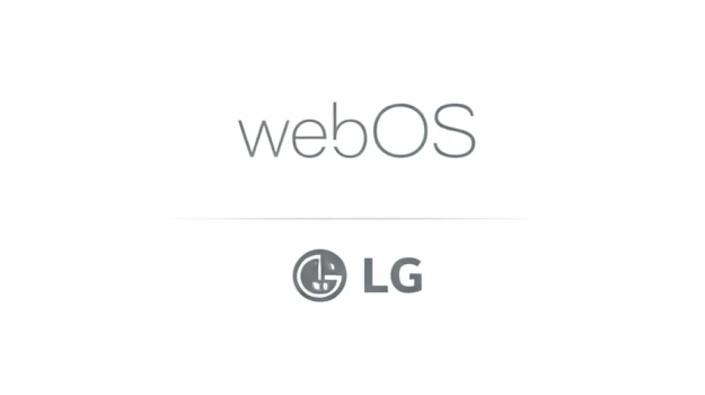 LG webOS smart TV platform logo compatibility