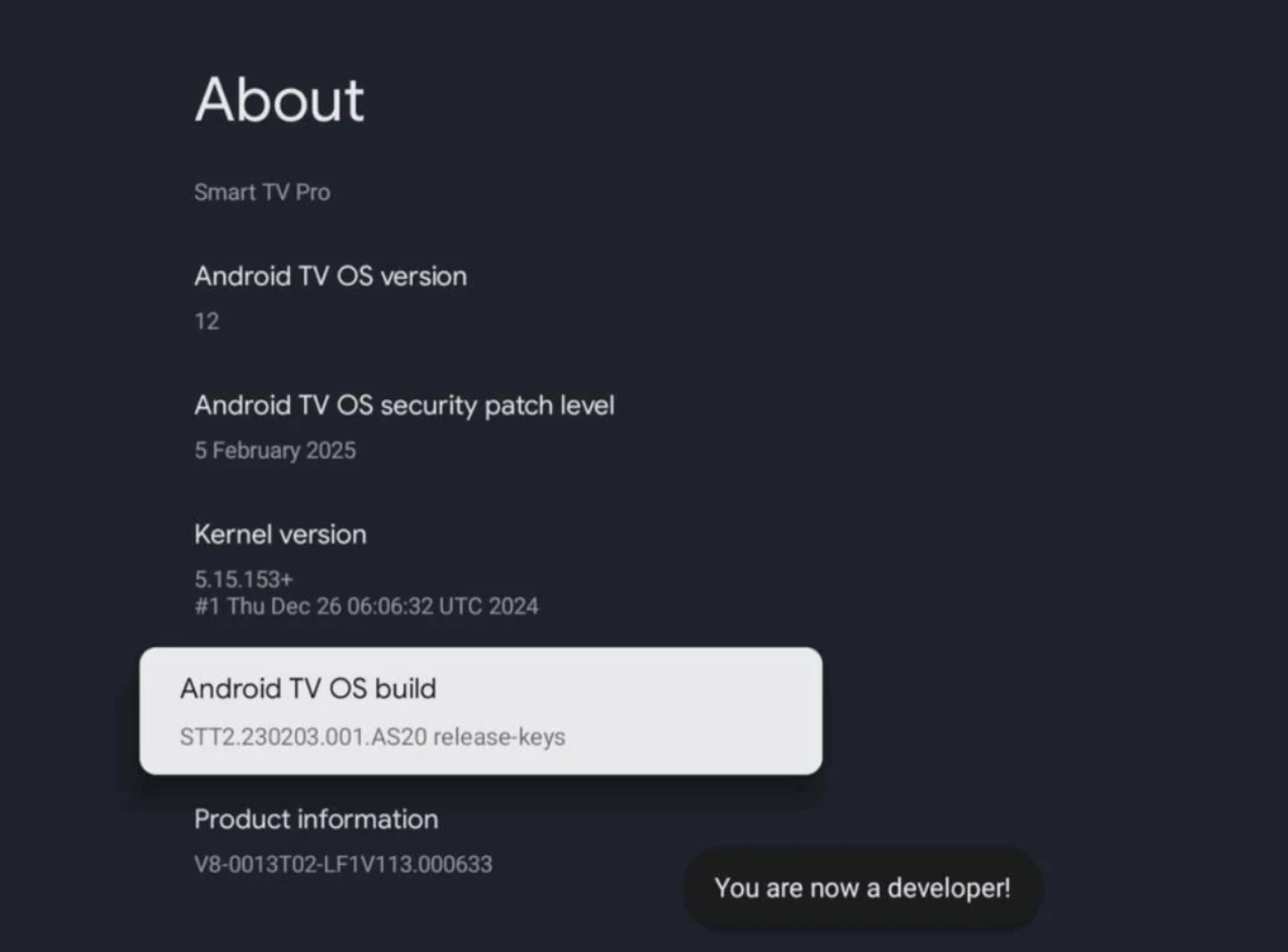How to Enable Developer Mode on Android TV